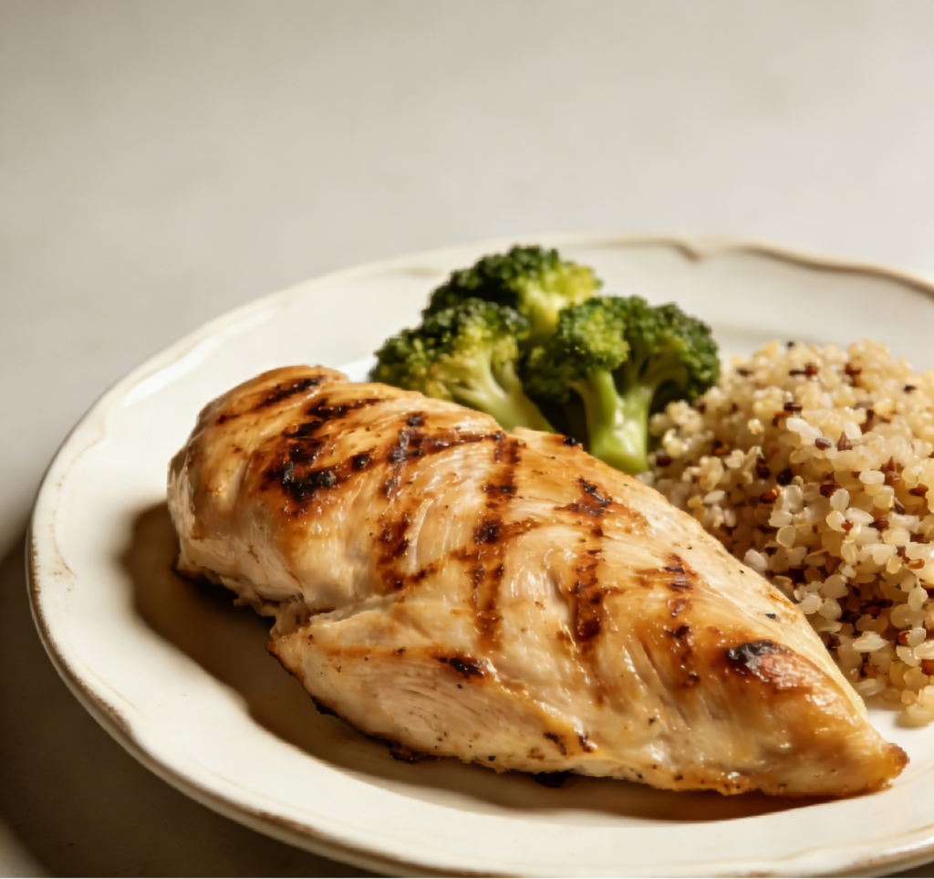 high protein chicken for muscle gain meal