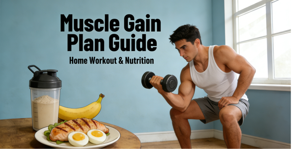 muscle gain plan for beginners workout and diet guide
